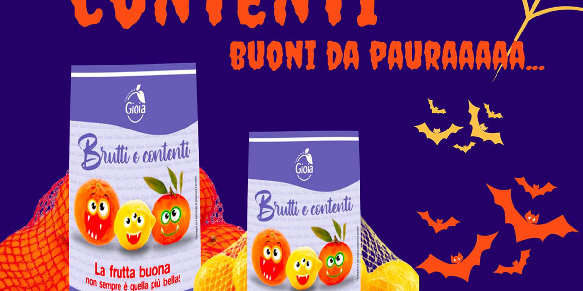 “Brutti e Contenti”: gli agrumi imperfetti diventano i protagonisti di Halloween
